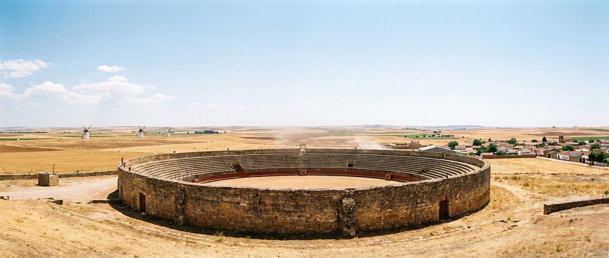 Plaza de Toros de Almodóvar del Campo, Ciudad Real — coso taurino del Valle de Alcudia